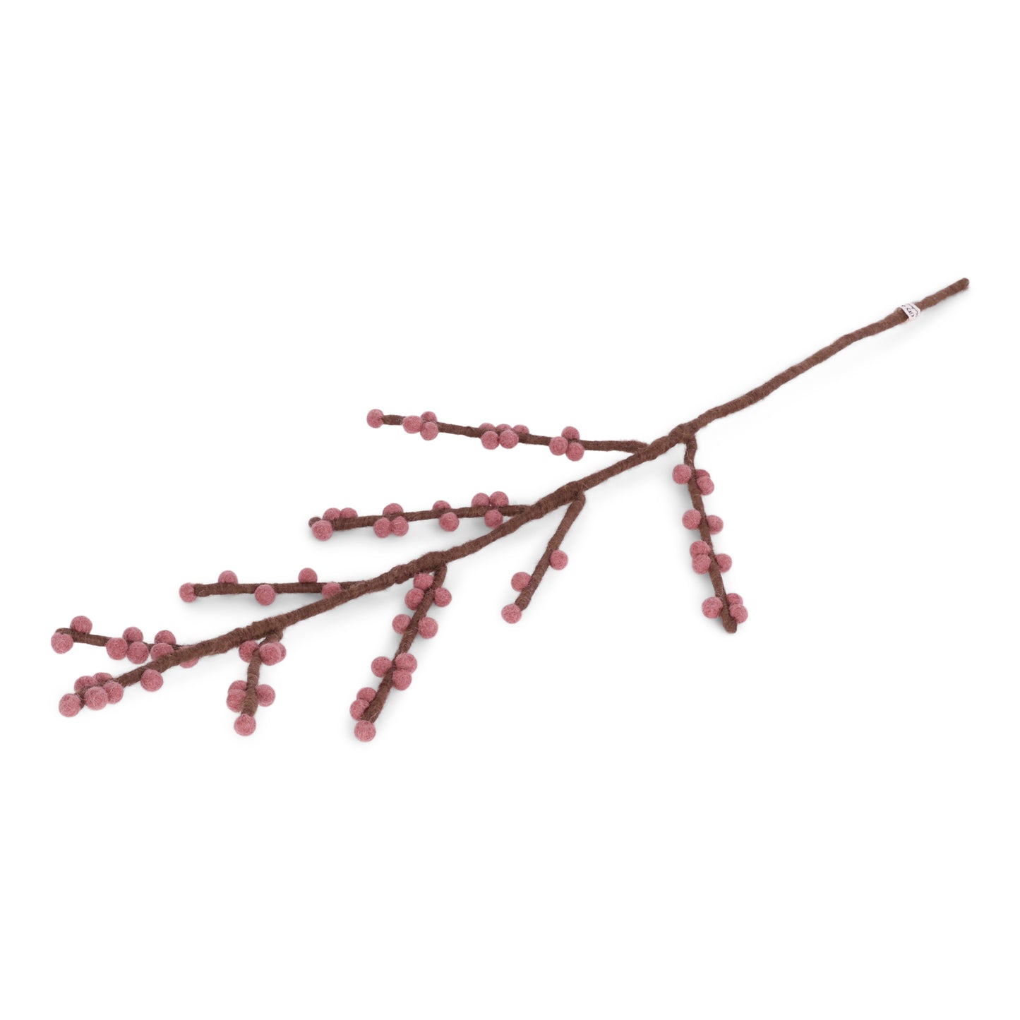 Felt Branch with Rouge Berries