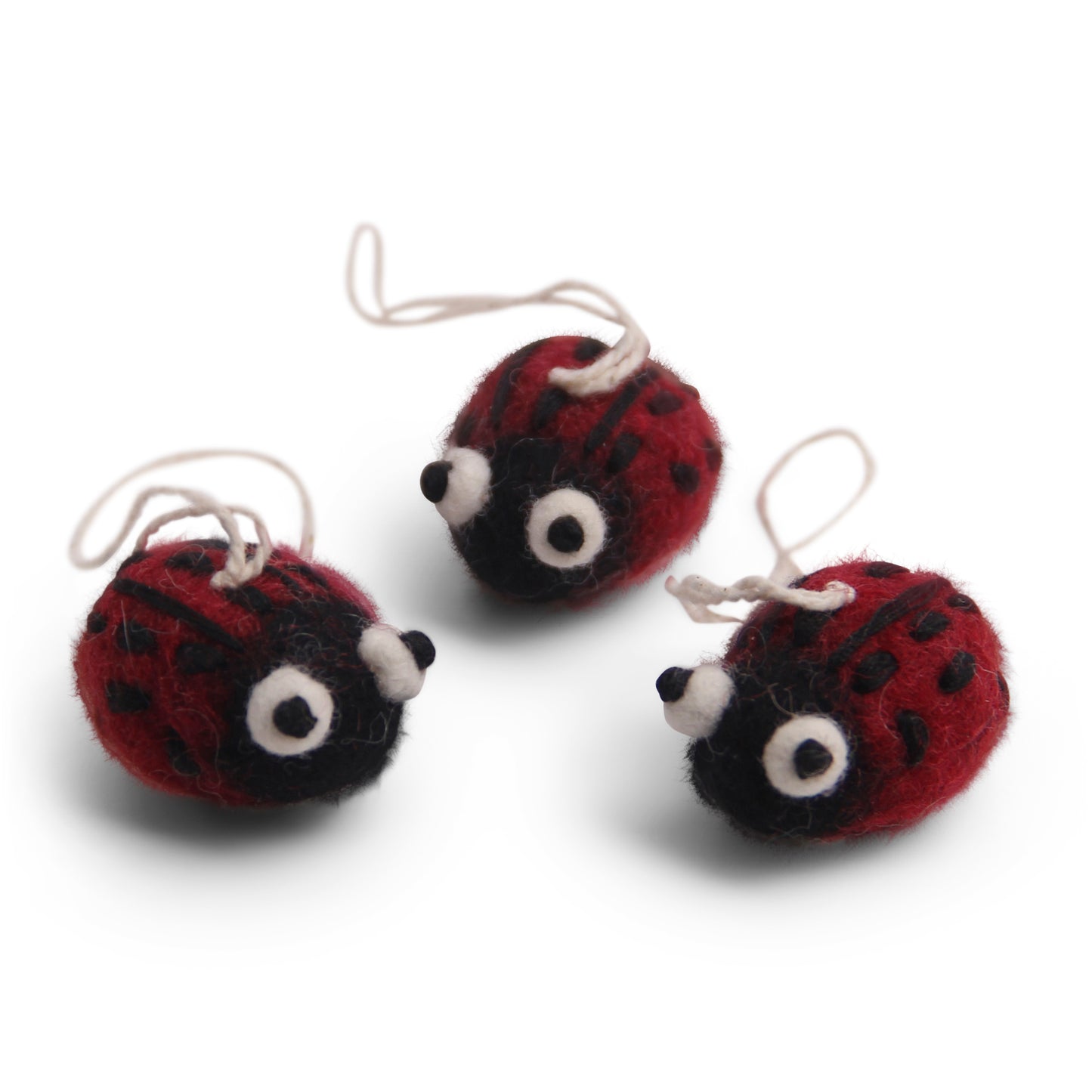 Felt Ladybug Ornament