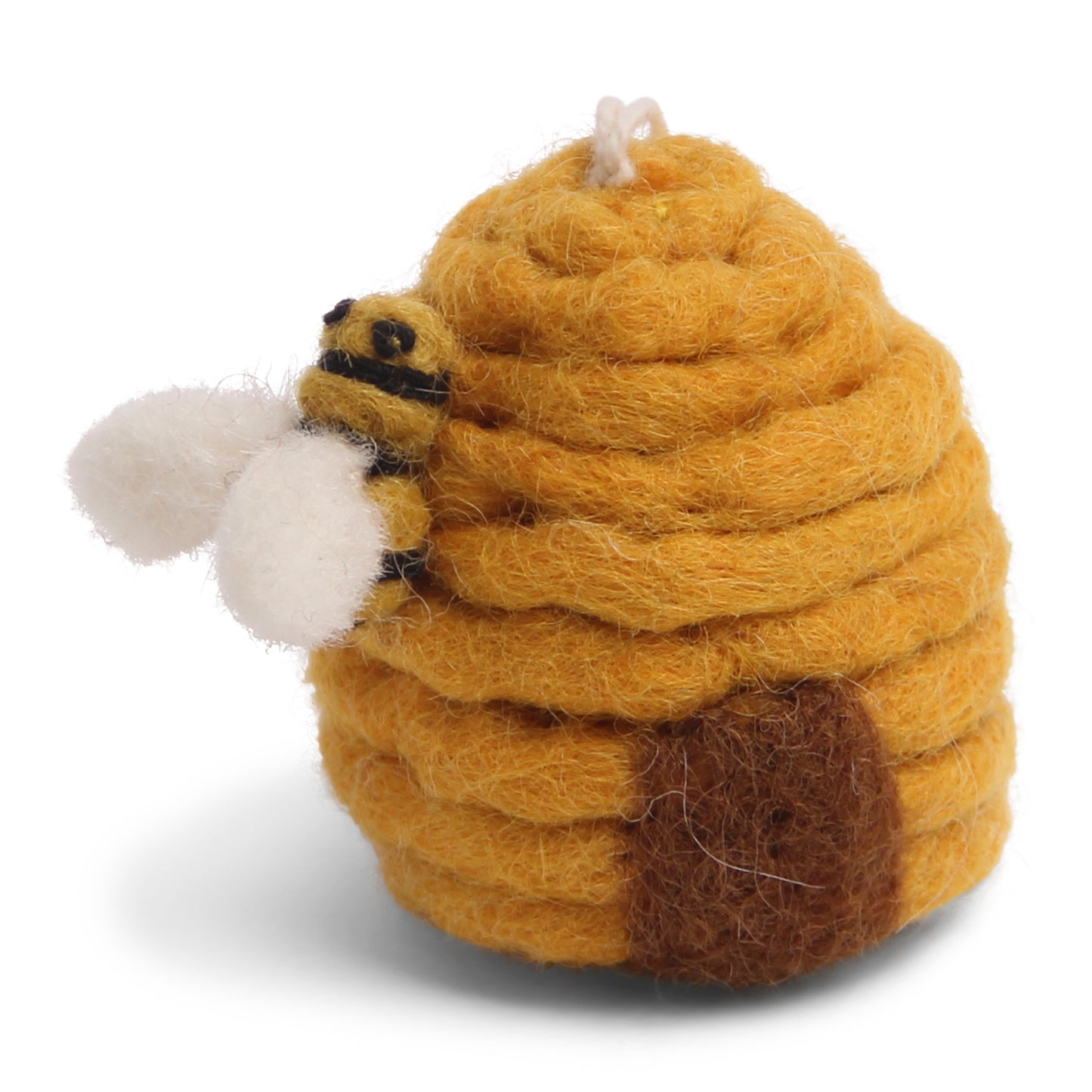 Felt Bee House Ornament