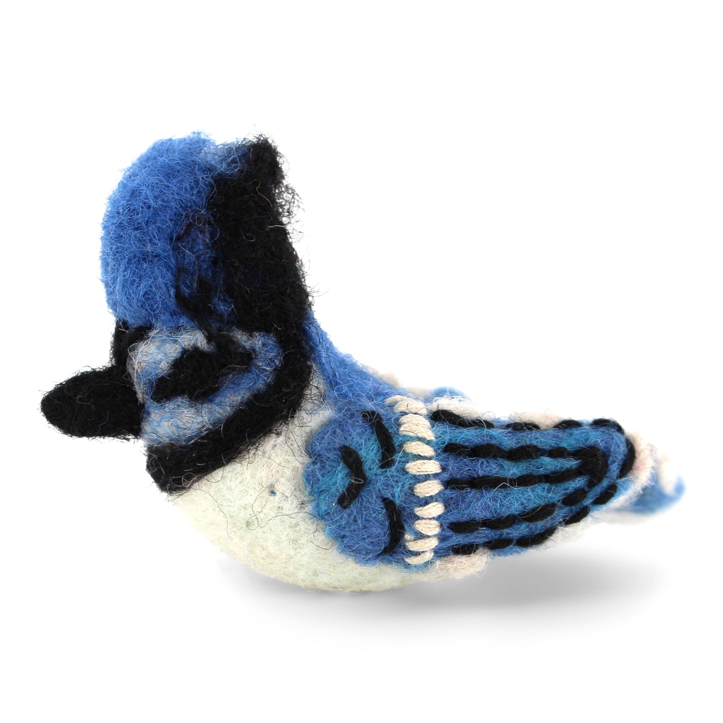 Felt Blue Jay Ornament