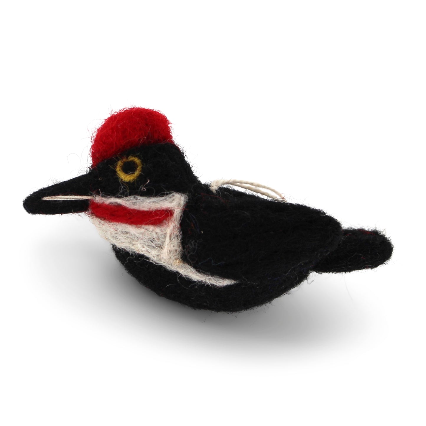 Felt Woodpecker Ornament