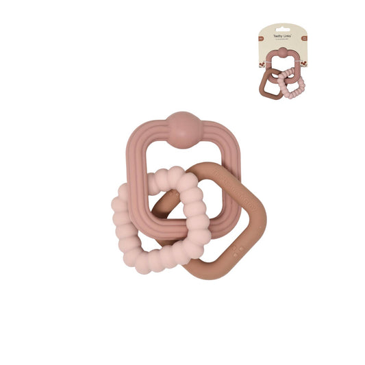 Teethy Links Teether | Pink Lemonade