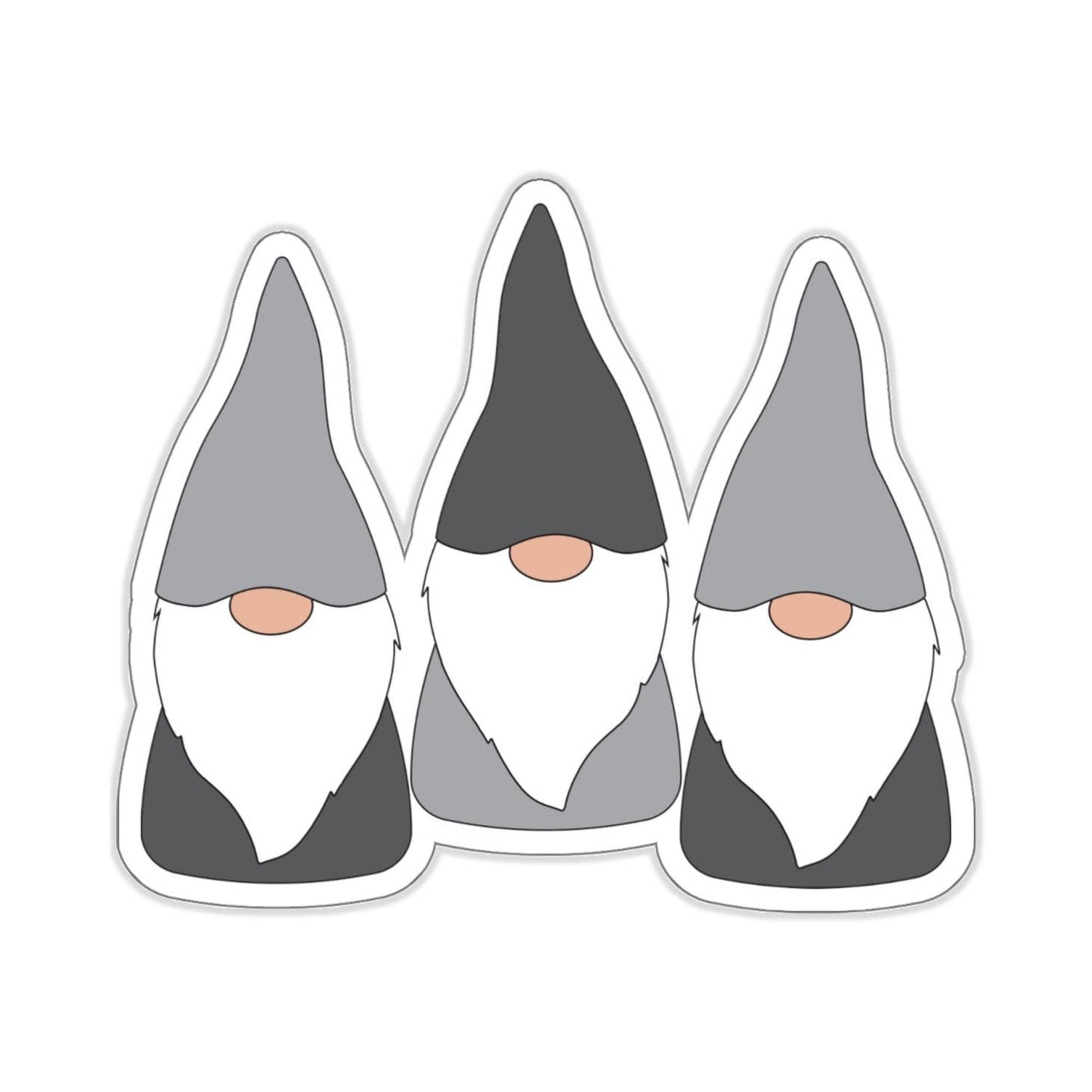 Gray Gnomes Sticker