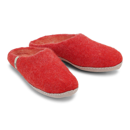 Slippers - Rusty Red