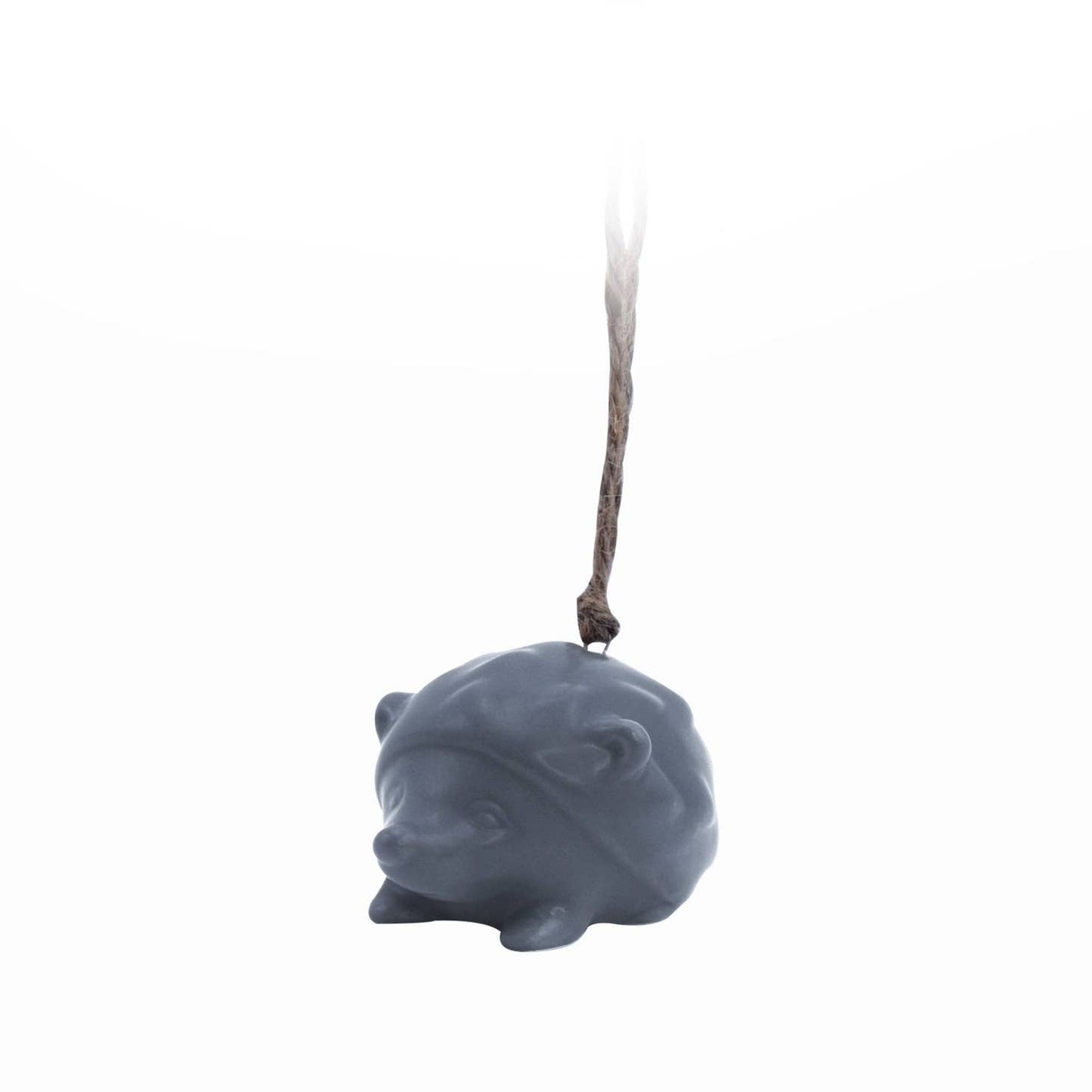 Woodland Folk Hanging Decoration - Navy Hedgehog