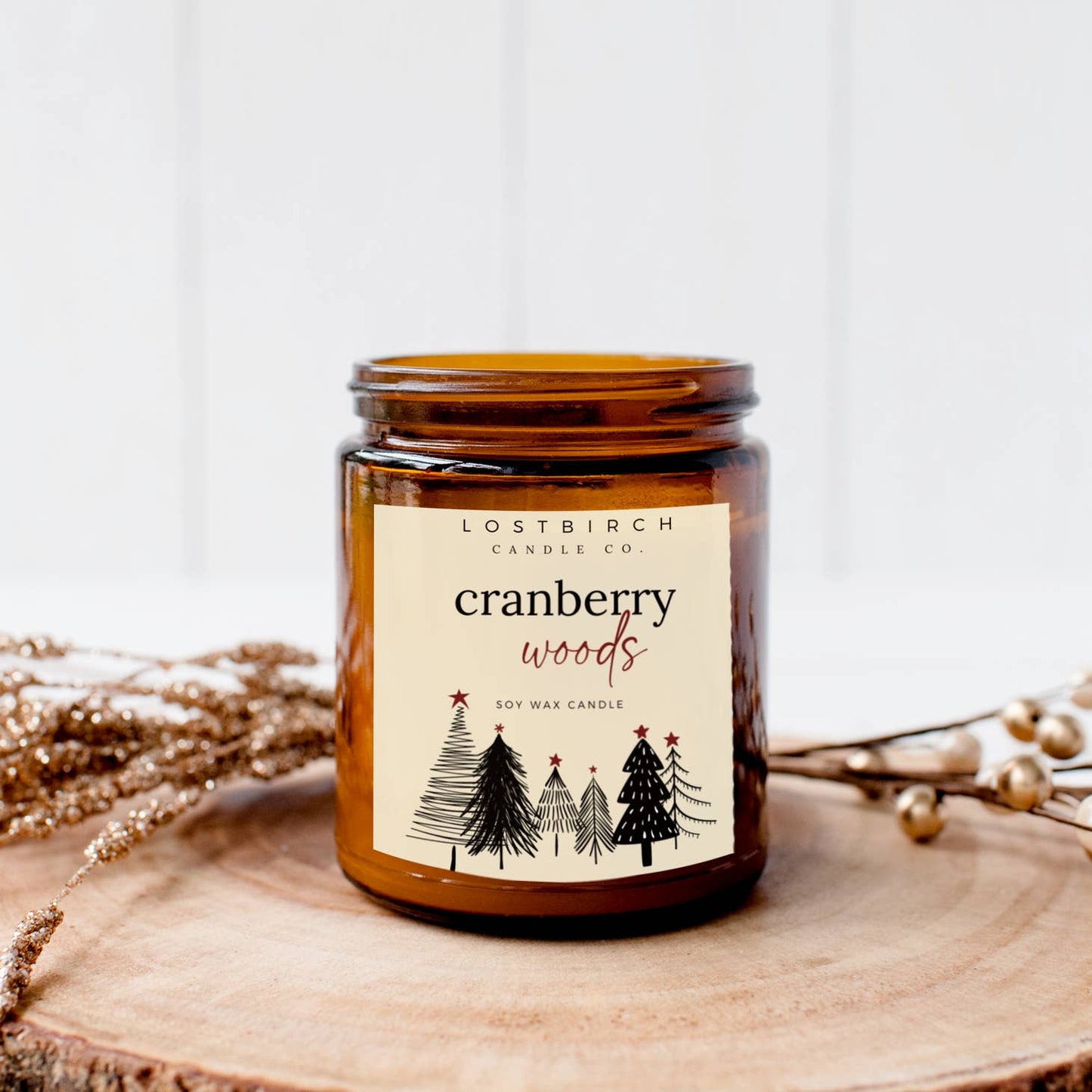 Lostbirch Cranberry Woods Candle