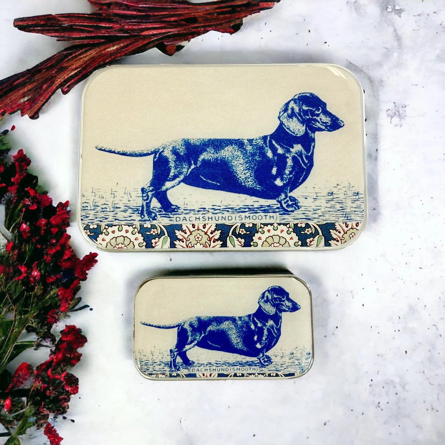 Storage Tin - Dachshund (Large)