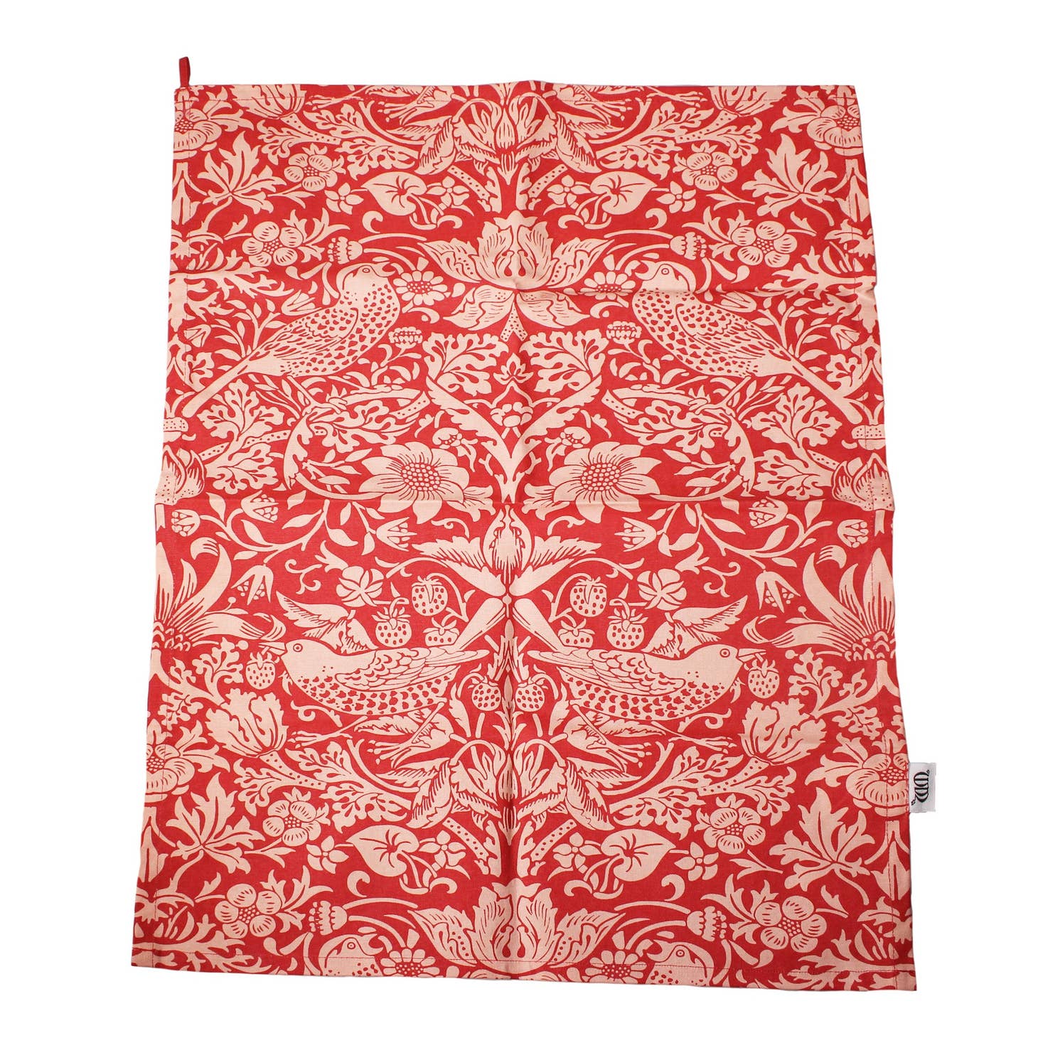 Tea Towel Raspberry William Morris Tea Towel - Raspberry – Drøm
