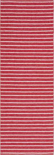 Music Vinyl Rug, Red, 28"x60"