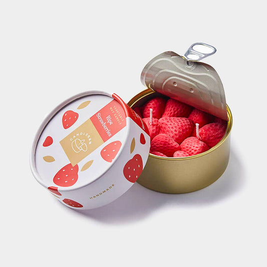 Candlecan Tin Candle - Ripe Strawberries