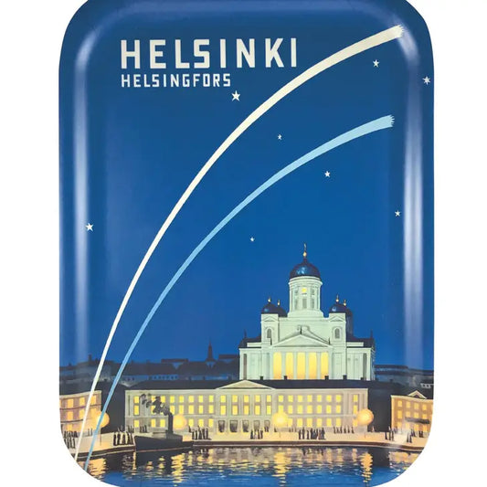 Serving Tray - Helsinki: Capital of Finland, 20 x 27 cm