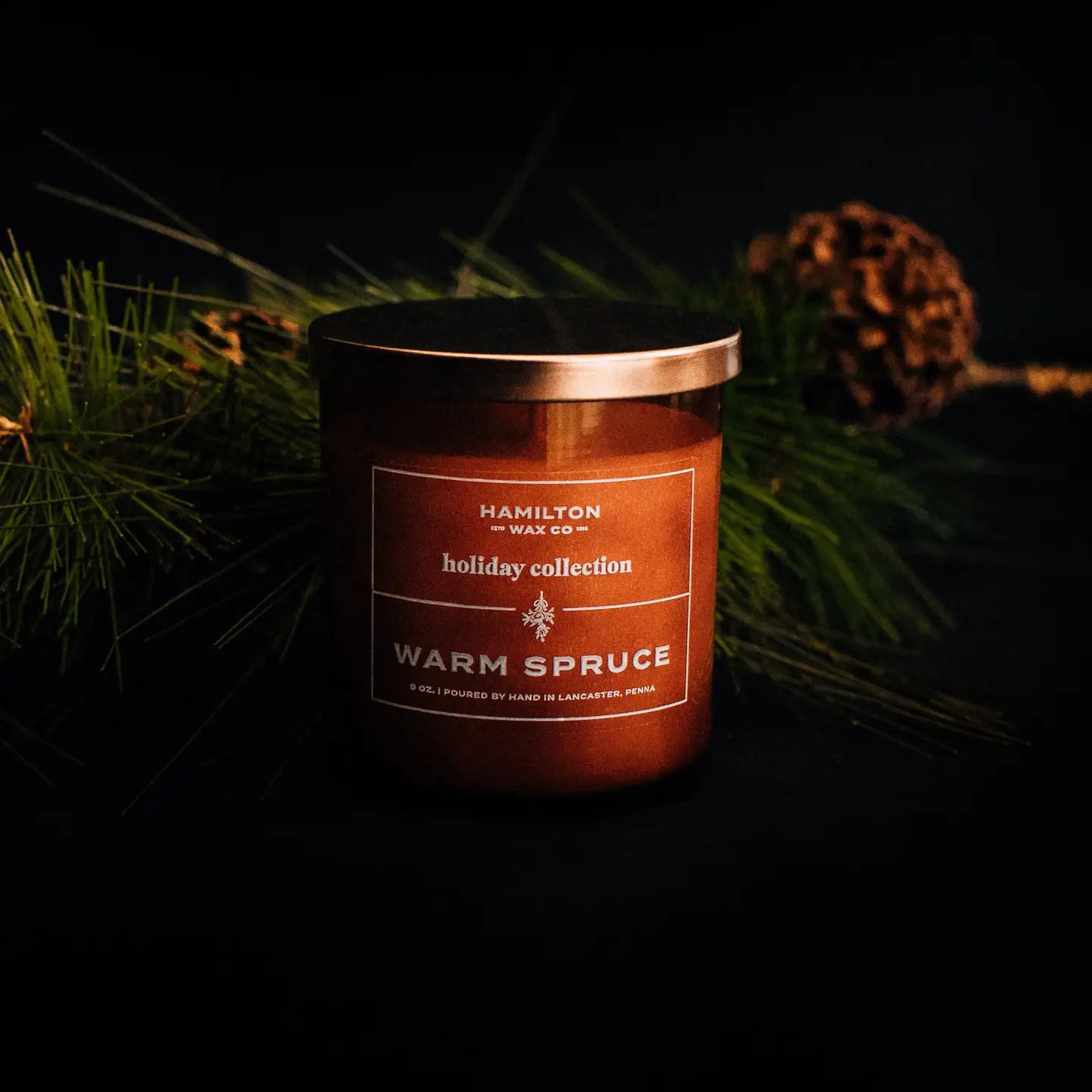 Hamilton Wax Co. - Warm Spruce Candle