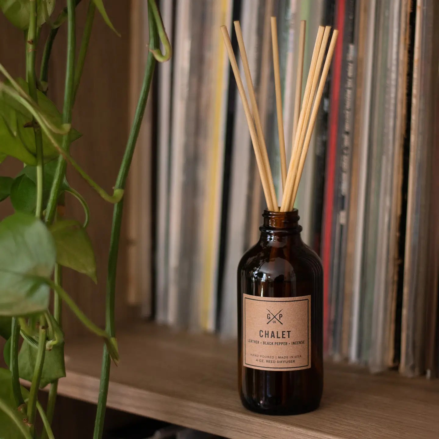 4oz Balsam + Feather Reed Diffuser - Chalet