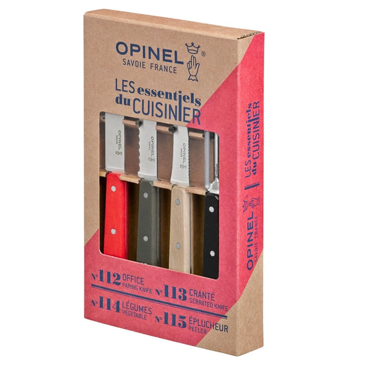 Opinel Les Essentiels Small Kitchen Knife Set - Loft