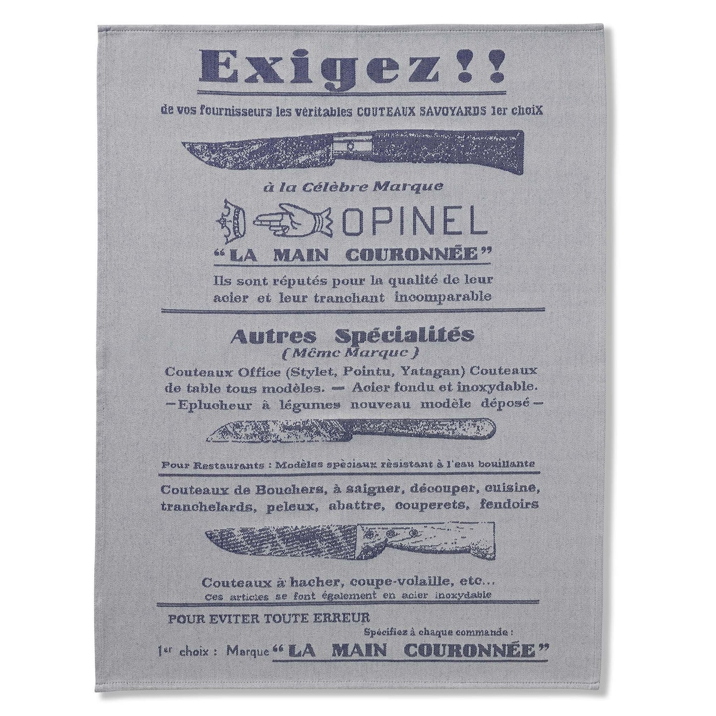 Opinel Kitchen Towel - Exigez