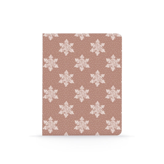 Snowflakes Medium Layflat Notebook