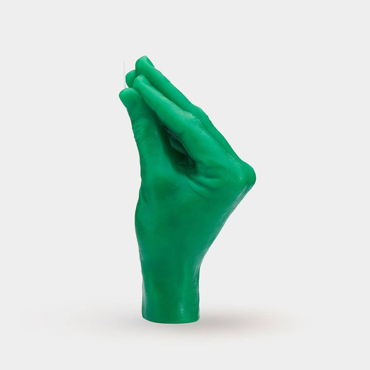 Candlehand Italian Gesture - Green