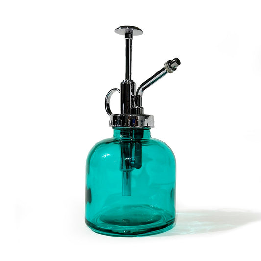 Mr Mister Modern Glass Plant Spray Bottle - Blue Green