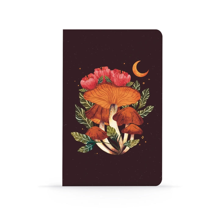 Midnight Mushroom Layflat Notebook