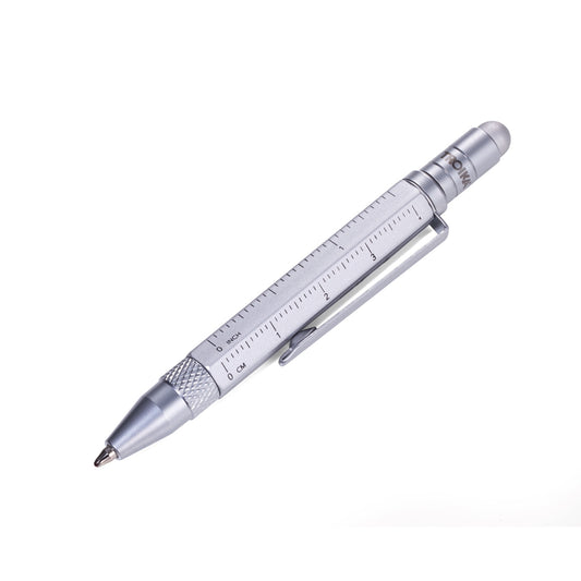 Troika Liliput Construction Mini Ballpoint Stylus Tool Pen - Silver