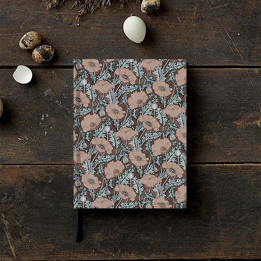 Rose Poppy Notebook