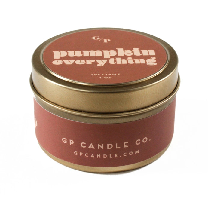 Just Because 4oz Candle Tin - Pumpkin Everything