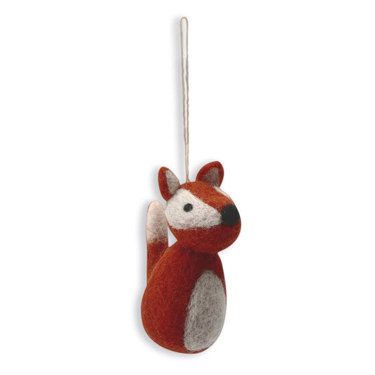 Felt Fox Ornament