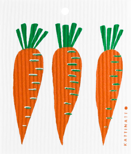 Swedish Dishcloth - Carrots