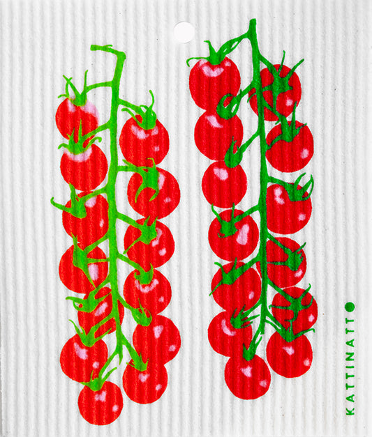 Swedish Dishcloth - Cherry Tomatoes