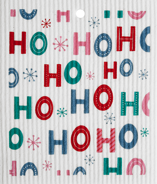 Swedish Dishcloth - Ho Ho Ho