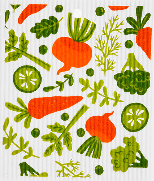 Swedish Dishcloth - Vegetables