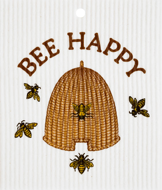 Swedish Dishcloth - Bee Happy