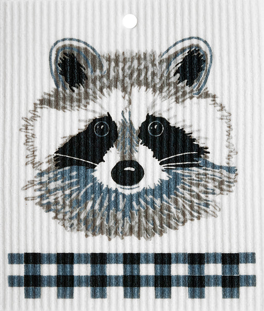 Swedish Dishcloth - Raccoon