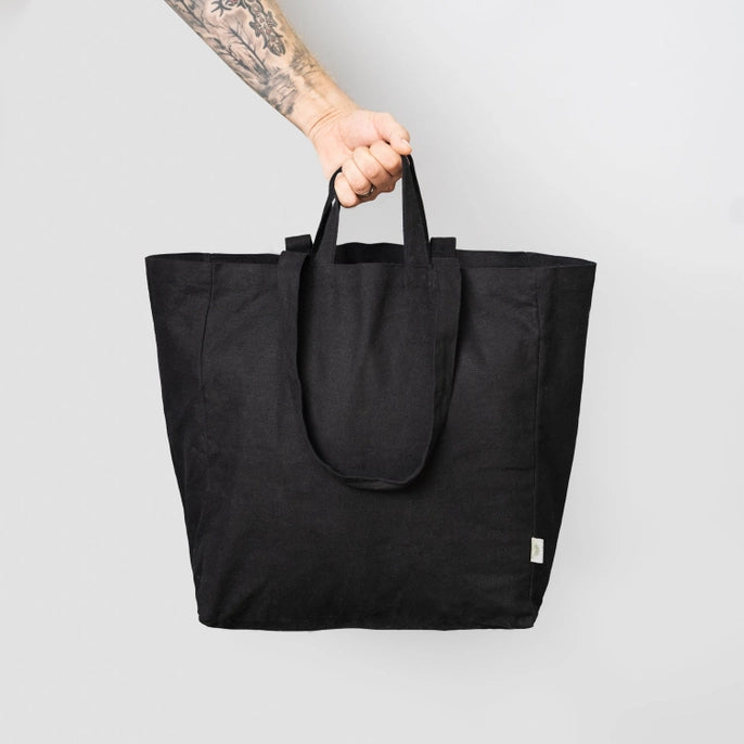 OMOM Original Organic Tote Bag - Black