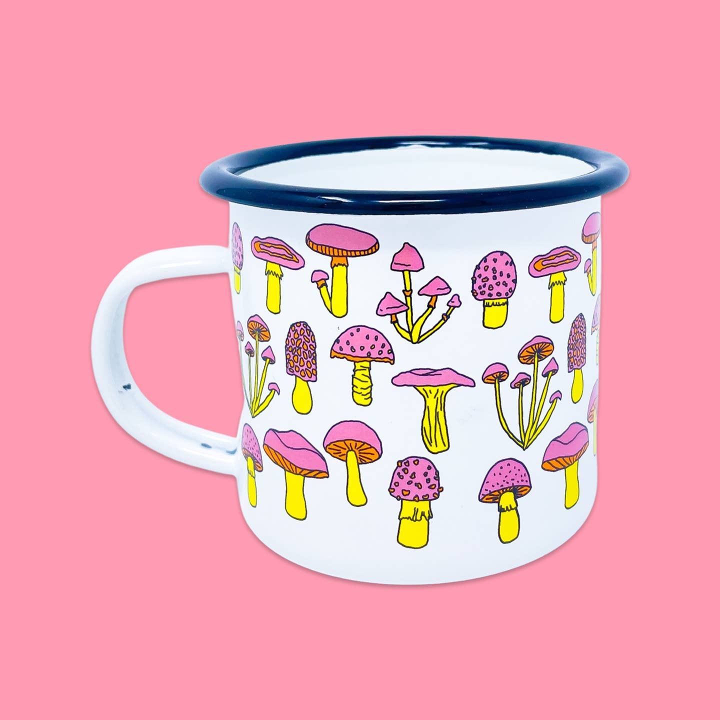 Mushrooms Enamel Mug