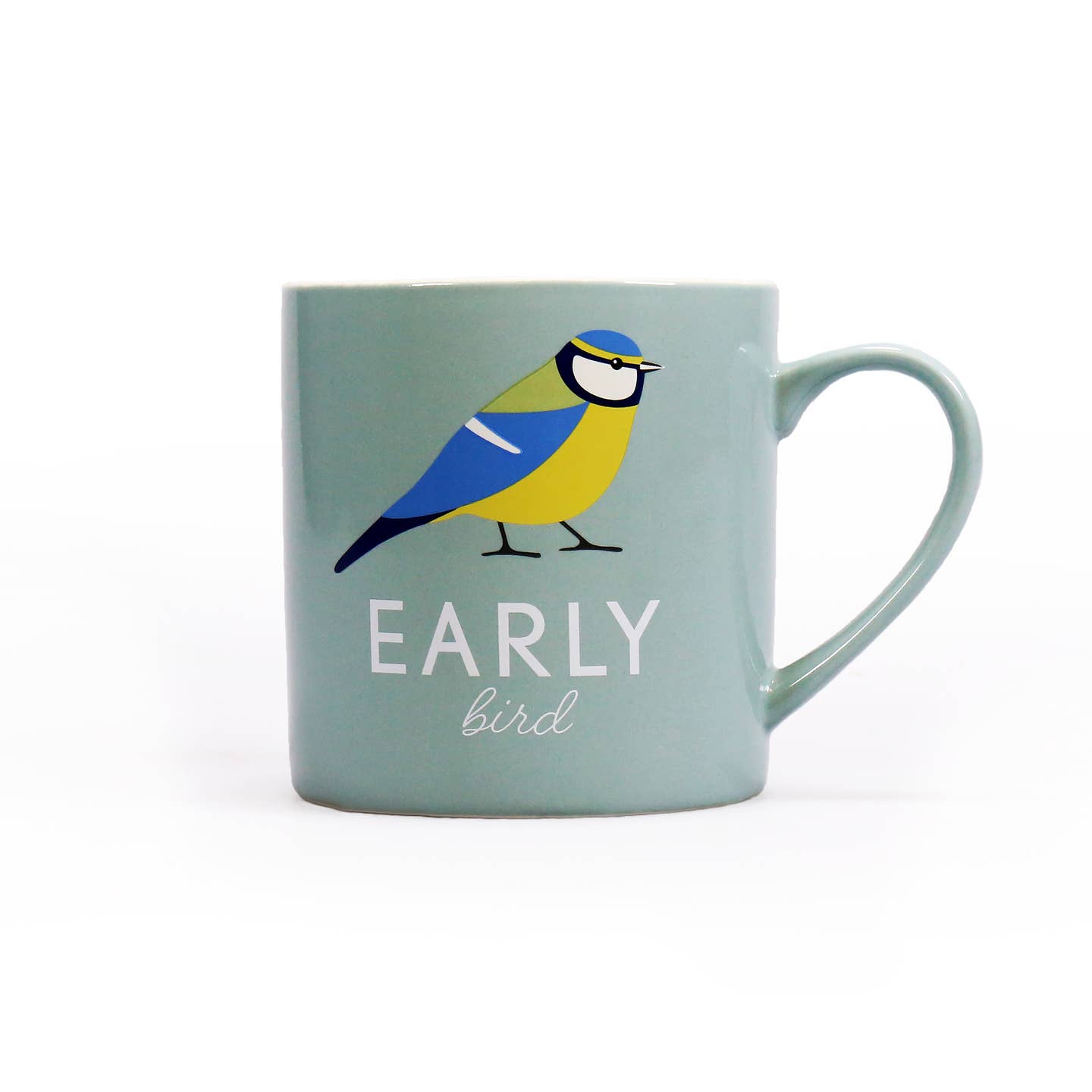 Ceramic Bird Mug - Blue Tit