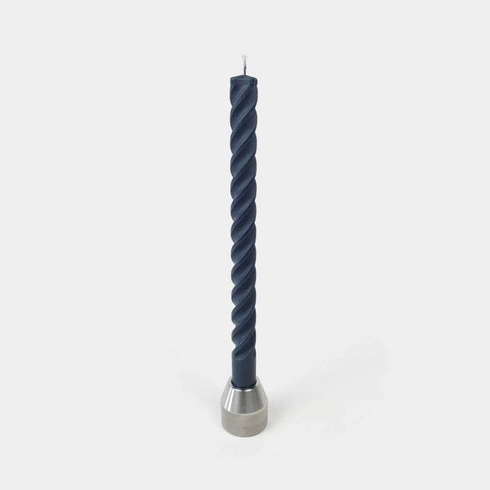 Concrete Drill Bit Candle - Grey