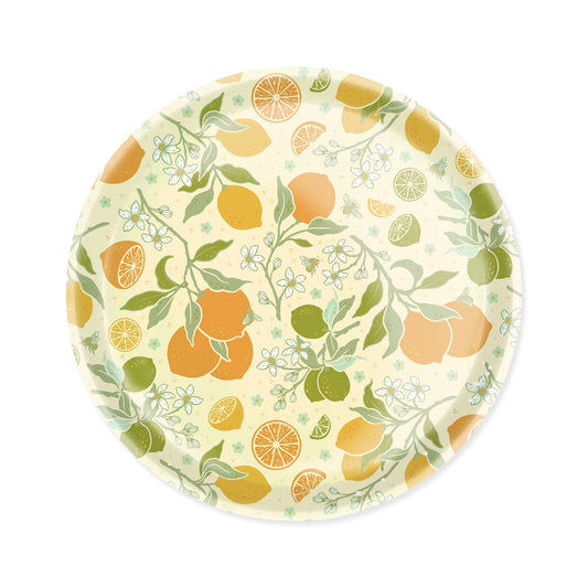 Round Tray - Citrus