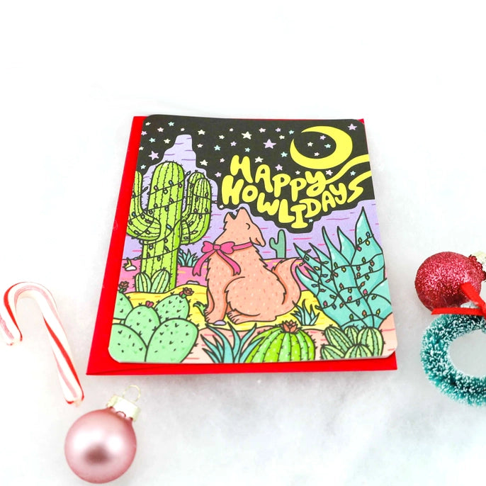 Greeting Cards - Happy Howlidays