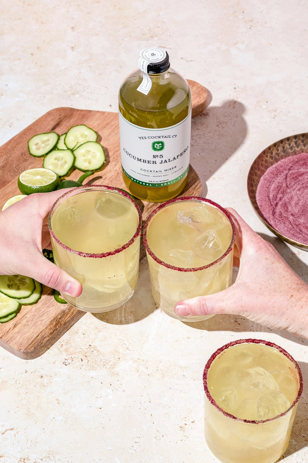 No. 5 Cucumber Jalapeno Cocktail Mixer