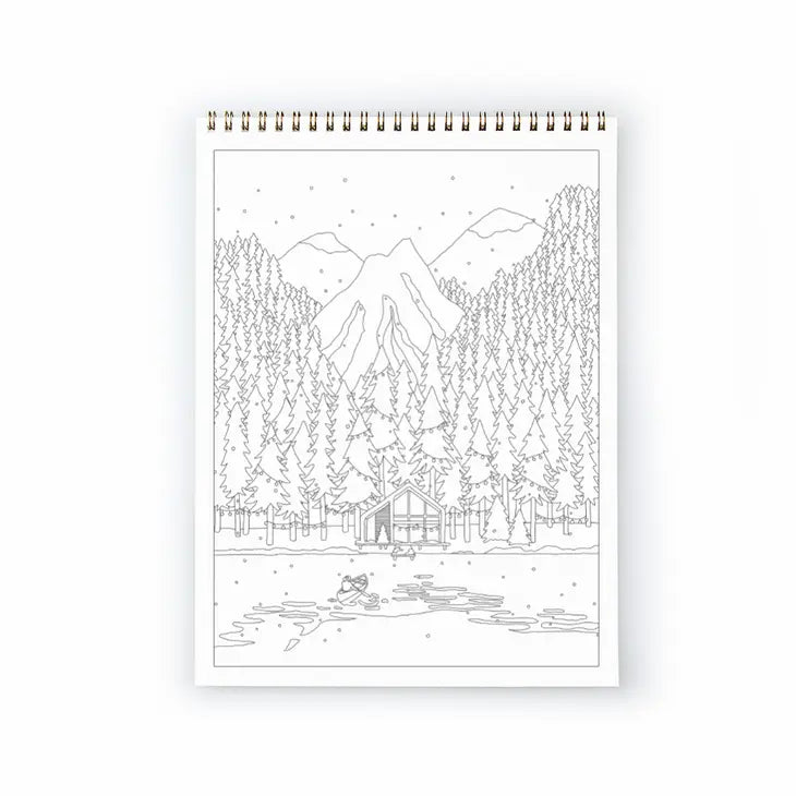 Coloring Book Winter Edition