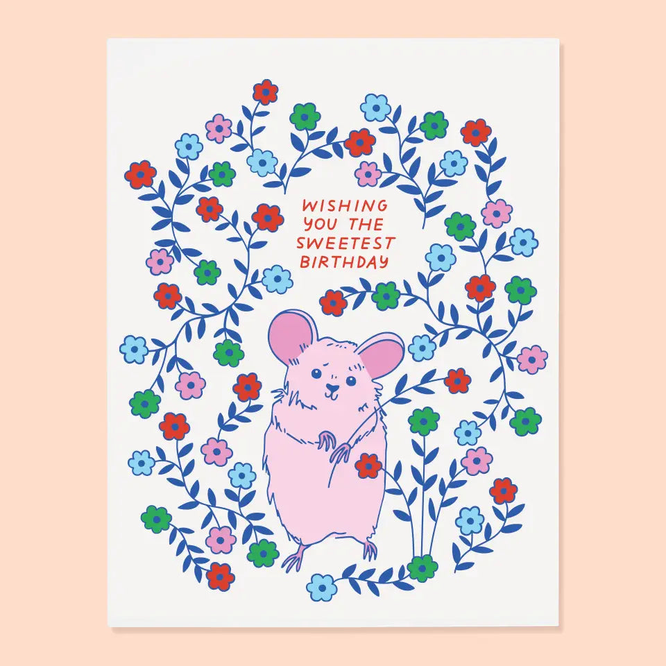 Greeting Cards - Mouse Bday