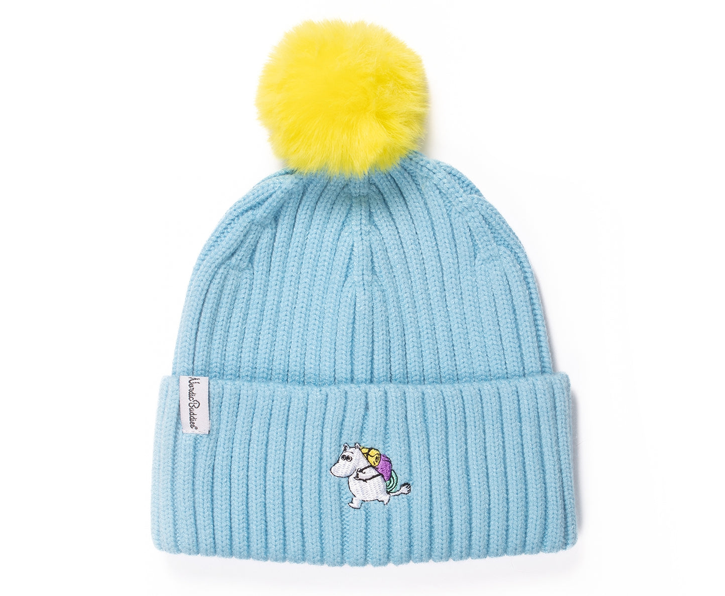 Moomin Winter Beanie Kids - Light Blue Moomintroll