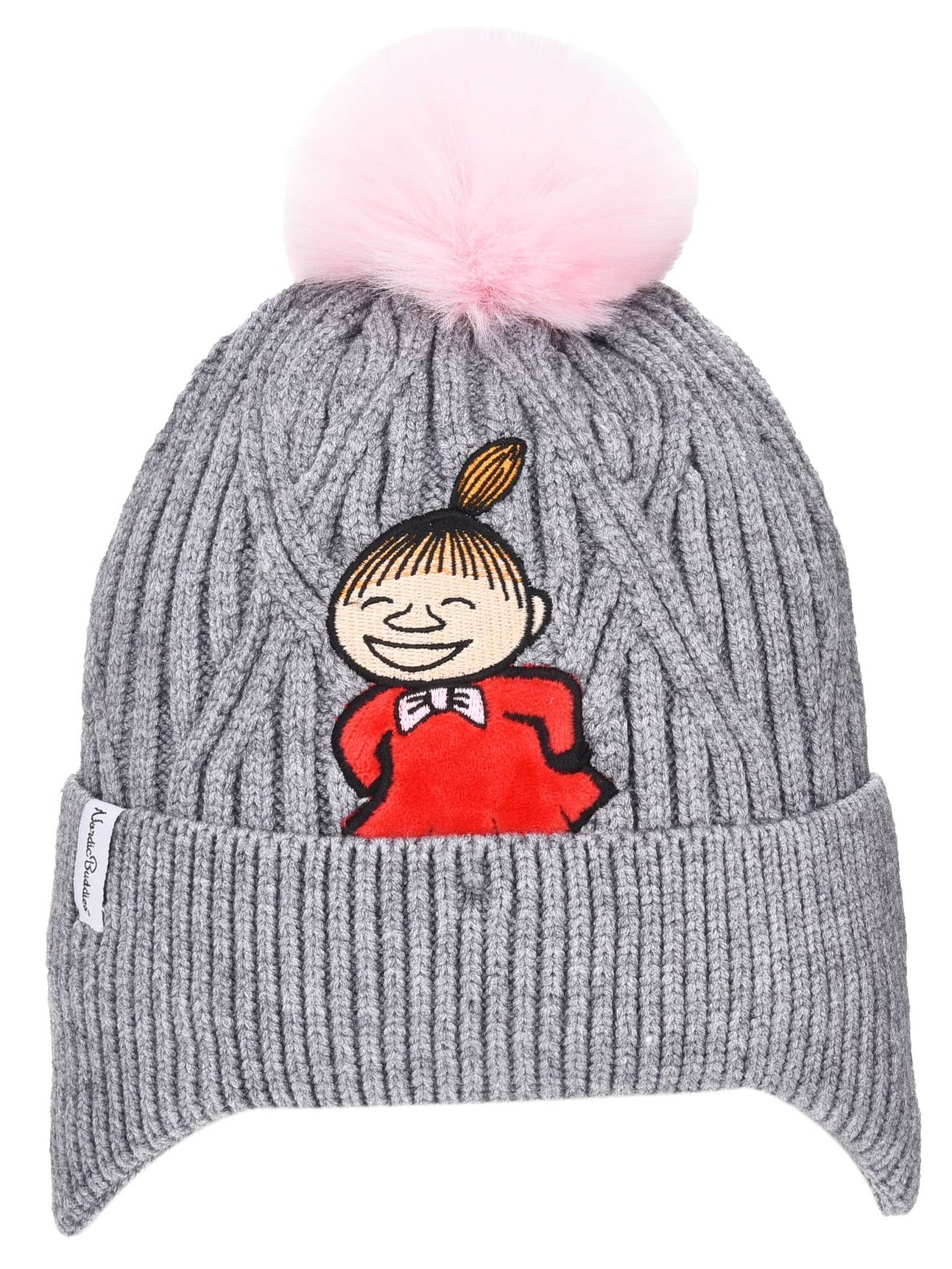 Moomin Winter Beanie Kids - Grey Little My