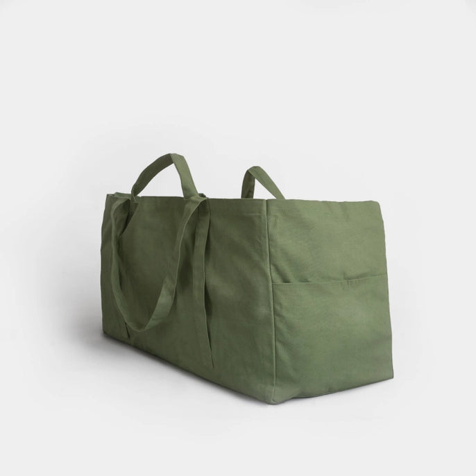 OMOM - Large Organic Tote Box (Green)