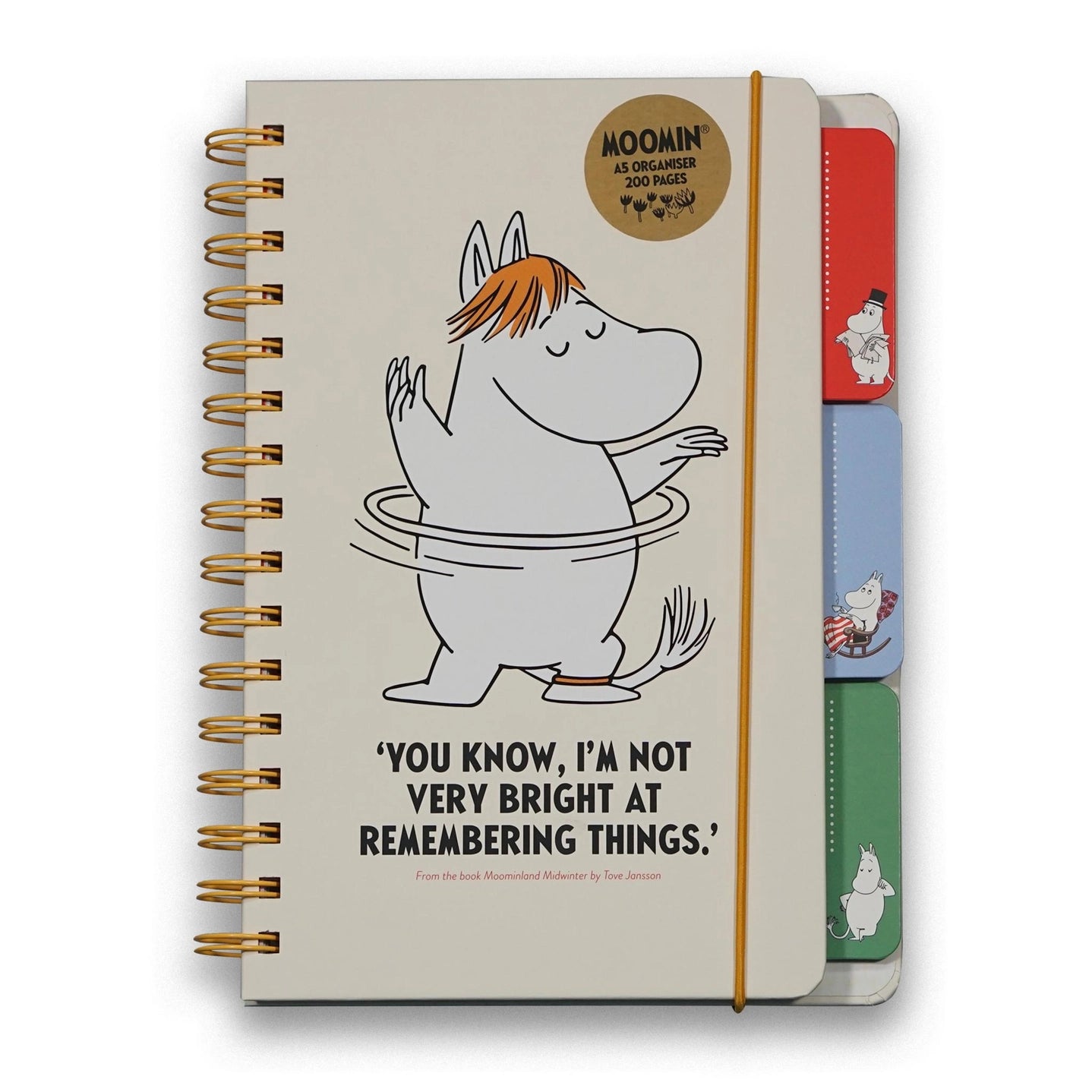 Moomin Spiral Notebook - In A Spin
