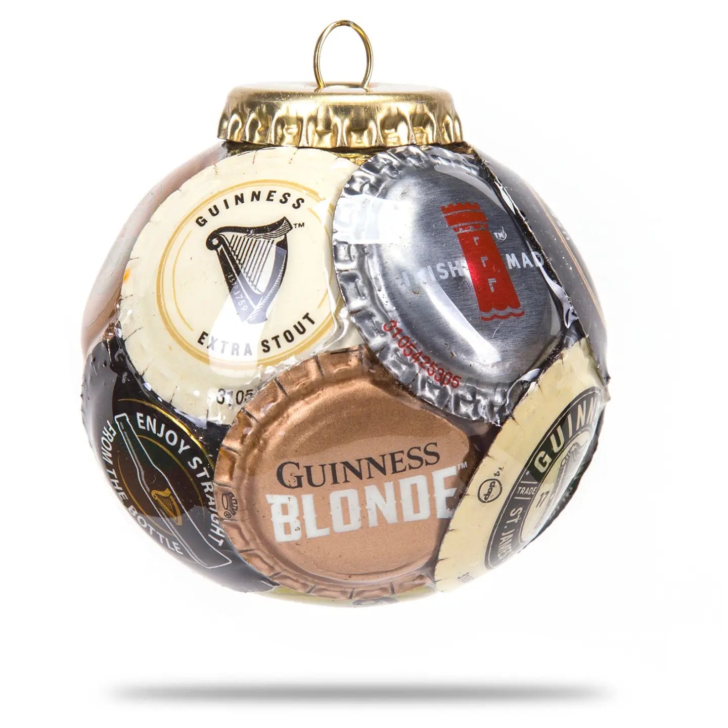 Bottle Cap Ornament - Irish Beer