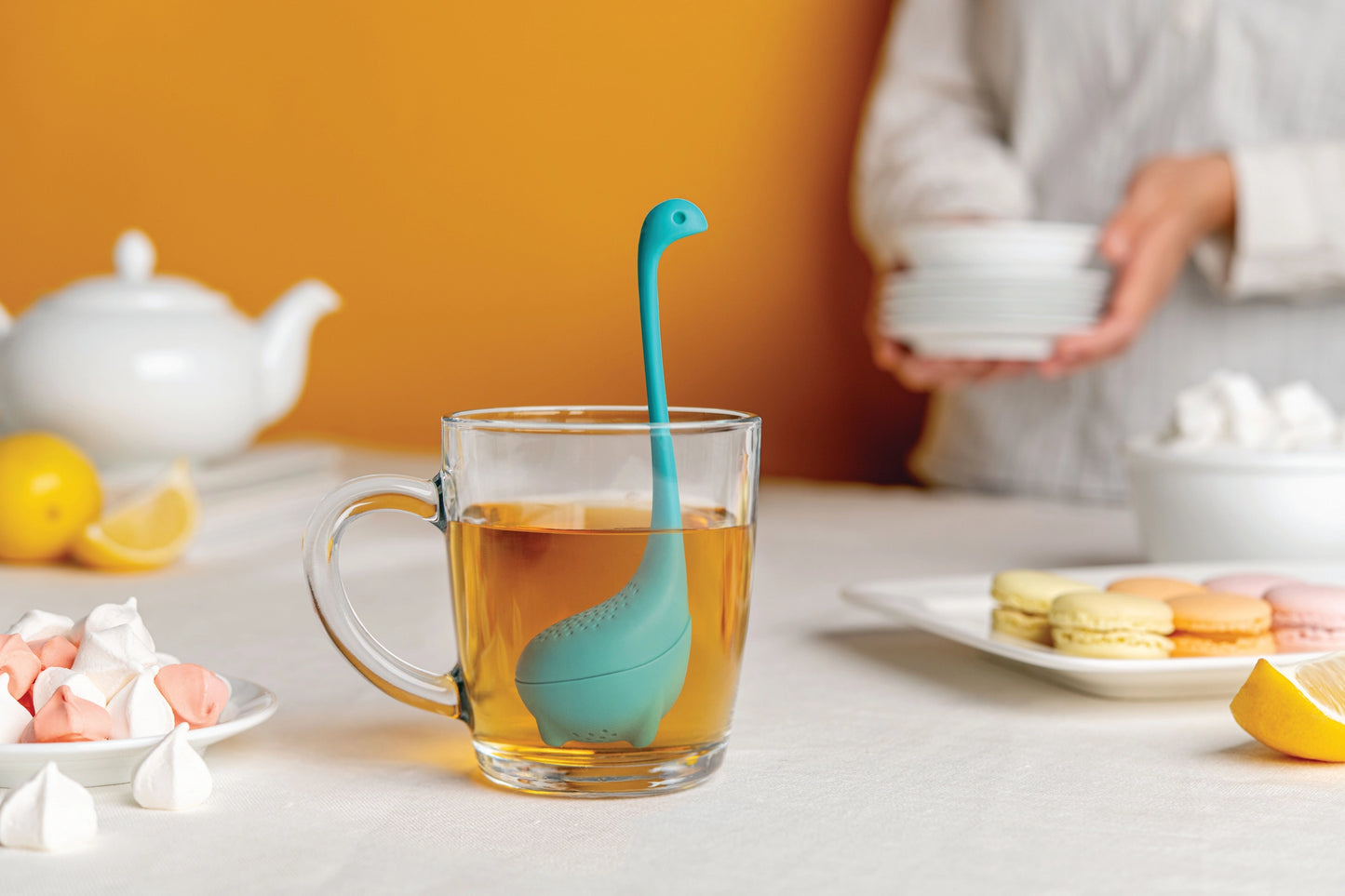 Baby Nessie Tea Infuser - Turquoise