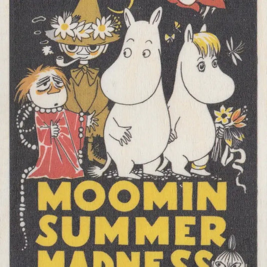 Wooden Postcard - Moomin Summer Madness