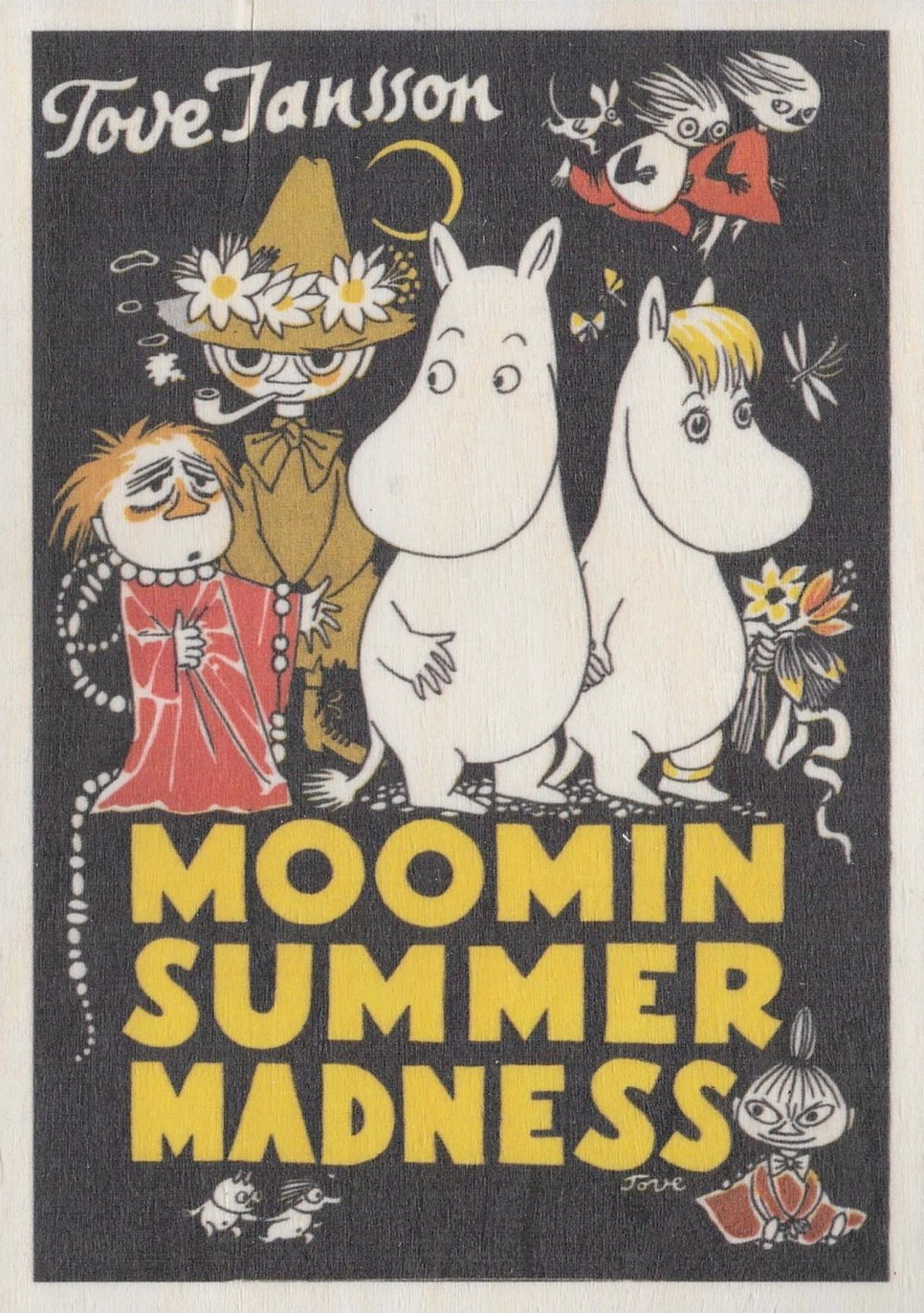 Wooden Postcard - Moomin Summer Madness